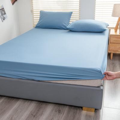 Luxury Plain / Fitted Bed Sheet Set Hypoallergenic 400 Thread Count Cotton Sheets