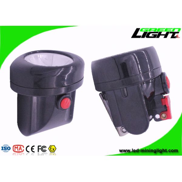 Long Working Time Coal Mining Lights , 4000 Lux High Beam Miners Helmet Light