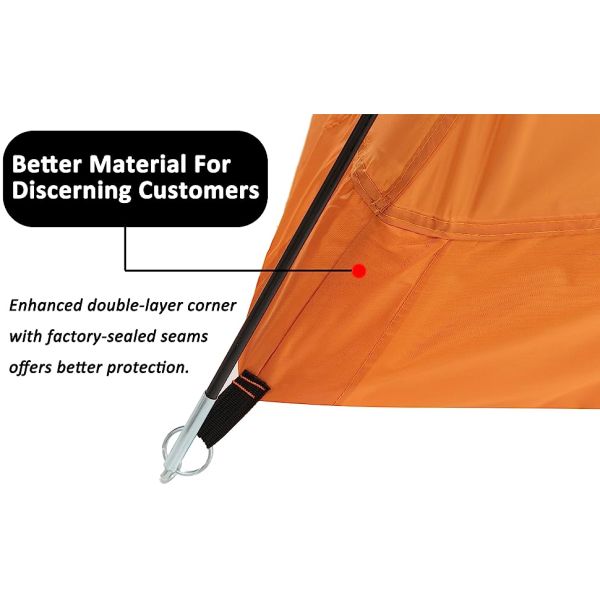 Camping Tent for 2 Person, 4 Person, 6 Person - Waterproof Two Person Tents for Camping, Easy Up Tent for Family