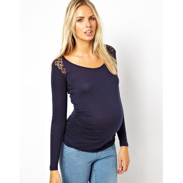 maternity tshirt with hollow sleeves ,long sleeve t shirt for pregnancy