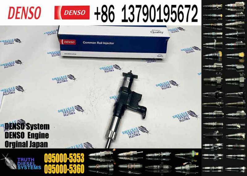 Fuel Injector Assembly Model 4hk1 095000-5353 8-97601156-1 Injector 095000-5344 8-97602485-6 Made China Factory