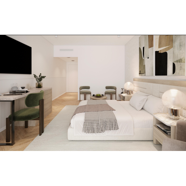 Luxury Hotel Bedroom Complete Fit-Out Modern Customized Design Home Furniture Songdesign 5-Year Warranty