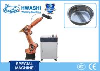 Braço do robô de soldadura do laser da linha central de HWASHI seis com correia de aço inoxidável e soldadura da precisão