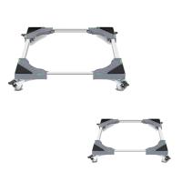 Supports de roulement réglables de base de réfrigérateur de taille carrée de forme avec l'usine jumelle Chine de quatre roulettes de roue