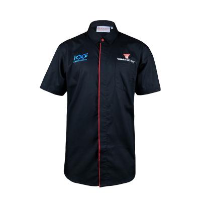 Serviço OEM Camisas personalizadas de uniforme Logotipos de bordado para adultos em tamanhos S / M / L / XL