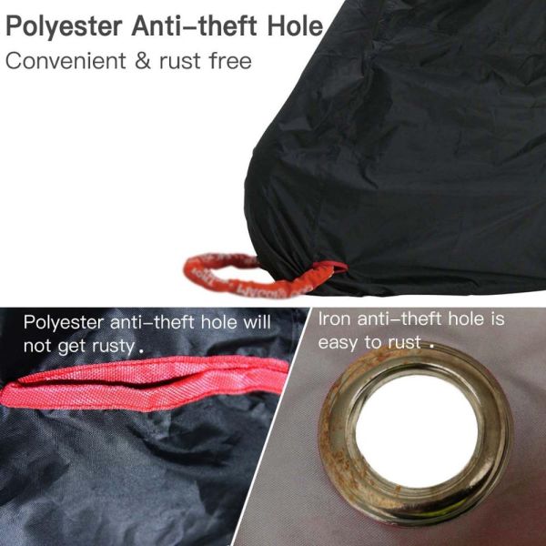 Inner Tube Heavy Duty Motorcycle Cover , Outdoor Motorcycle Dust Cover