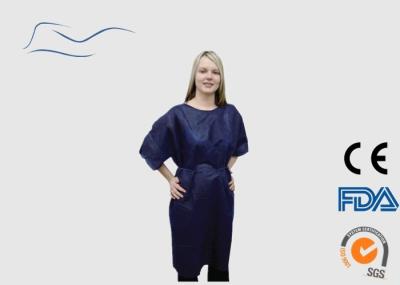 Breathable Disposable Patient Gowns Ties On Neck And Waist Type 35G