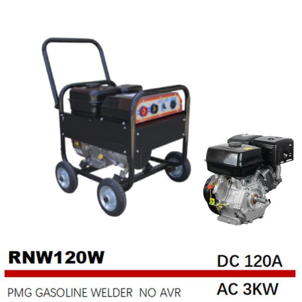 RNW120W Petrol 120 Amp Welder Generator AC 3kw Permanent Magnet