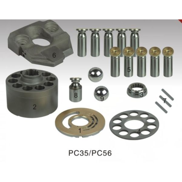 Komatsu excavator PC35 PC56 Hydraulic pump parts/replacement parts/repair kits