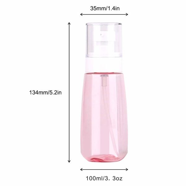 Pink Refillable Lotion Pump Bottle Portable Travel Foam Pump Bottle