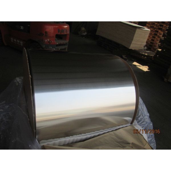 Various Width Coil Industrial Aluminum Foil 0.095MM Alloy 8011 For Heat