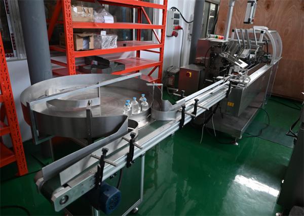 Máquina automática de embalagem de embalagens farmacêuticas Equipamento de embalagem de alta velocidade