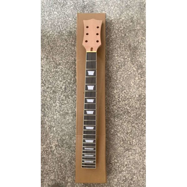 Custom Grand Paddle Guitar Headstock Unfinished Roasted Maple ST Guitar Neck Electric Acoustic Guitar Accept Kinds OEM