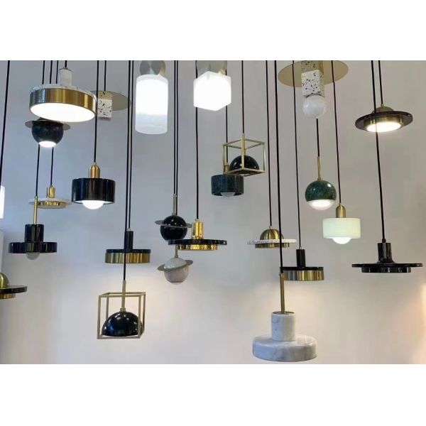 Dinning Room Restaurant Pendant Marble Pendant Lighting Stone Nordic Pendant Lamp