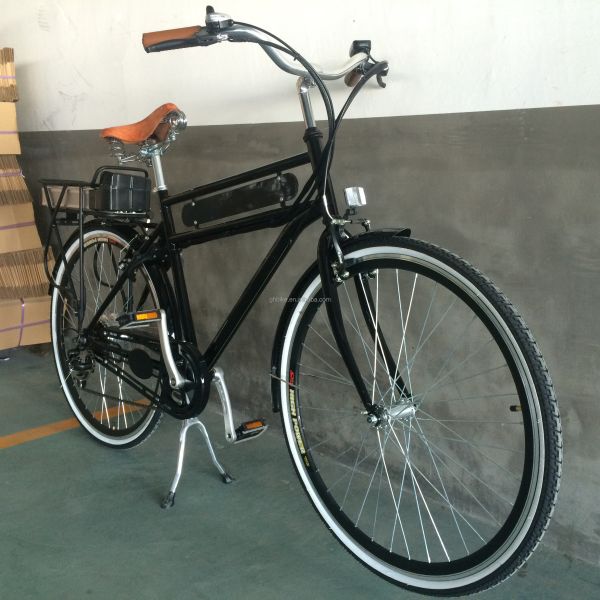 36V 10Ah 250W 700C Steel Frame UL2849 Cargo Electric heavy duty dutch adult men City Ebike
