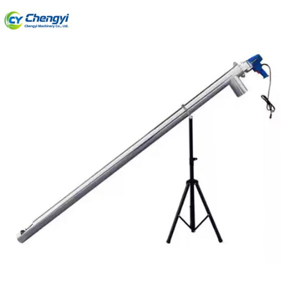 Steel Grain Conveyor Durable Screw Auger Conveyor Handling Transport Equipment