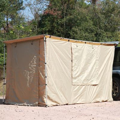 Outdoor 2x3m Car Side Awning Tent Waterproof  4WD Portable Awning For Car