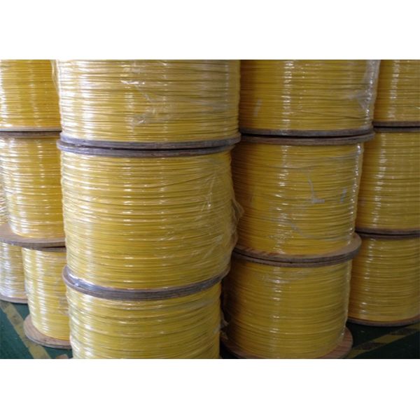 крышка ПВК одиночного режима кабеля оптического волокна 3.0мм крытая на открытом воздухе симплексная