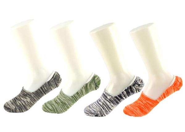 Unisex Adults 	Non Slip Invisible Socks Yellow No Show Liner Socks With Antibacterial