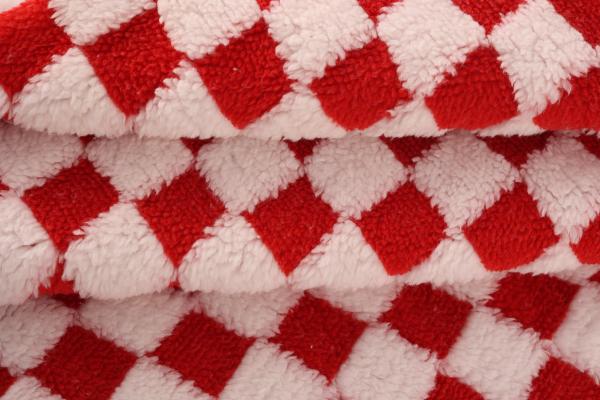 Recycled 100% Soft Cotton Prints Fabrics Shu Velveteen Sherpa Cotton Fabrics for Clothing for Home Blanket Textile