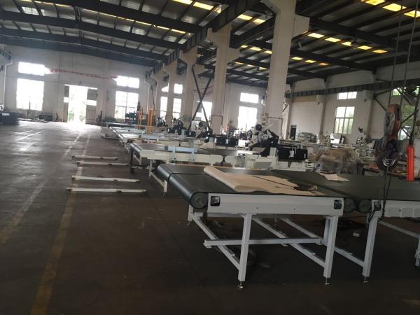 500kg Mattress Tape Edge Sewing Machine Mattress Manufacturing  Equipment Work Table Size 3750 × 1980 Mm