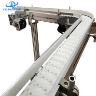 Máquina de transporte de cadeia flexível de alta flexibilidade para a indústria de alimentos e bebidas