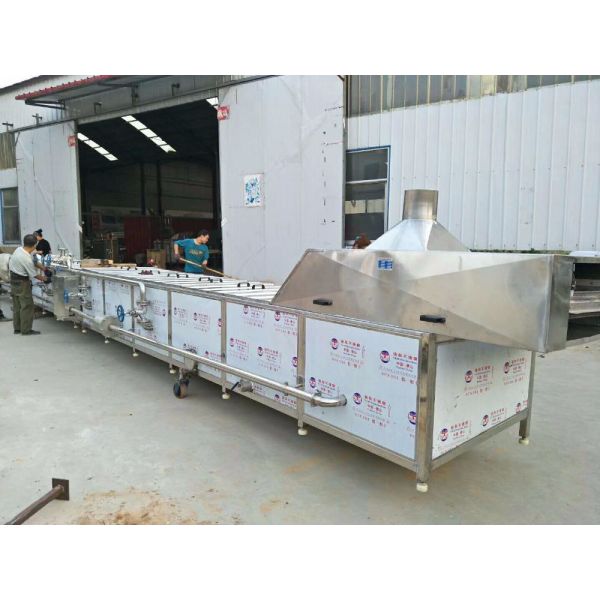 Industrial Conveyor Belt Deep Fryer Electric Fryer Machine For Potato Chips