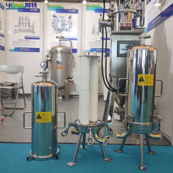 Sanitary Mesh Filter Steel Machines Syrup's Hop Beer Cartridge Filter Price Bag Filtration System Housing