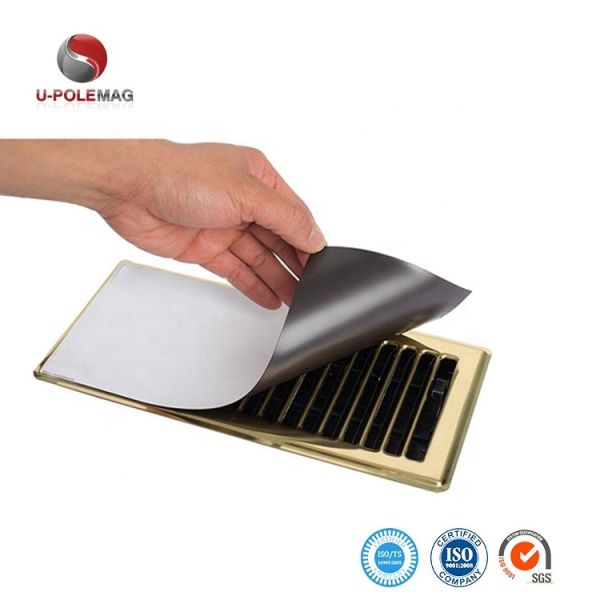 Customized Flexible Rubber Magnetic Vinyl Sheet Vent Cover with Tolerance of ±1%