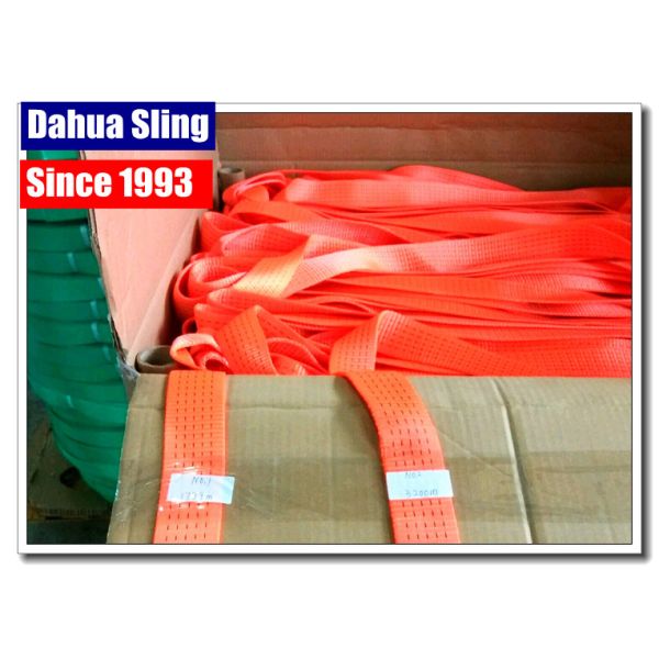 Yellow Wire Hook Truck Winch Straps , Vehicle Recovery Strap Lightweight