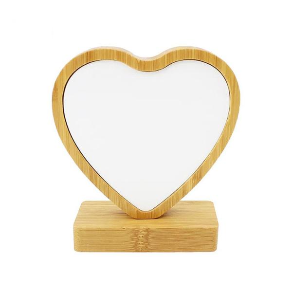 Cadre photographique en bois de bambou magnétique moderne pour l'impression par sublimation