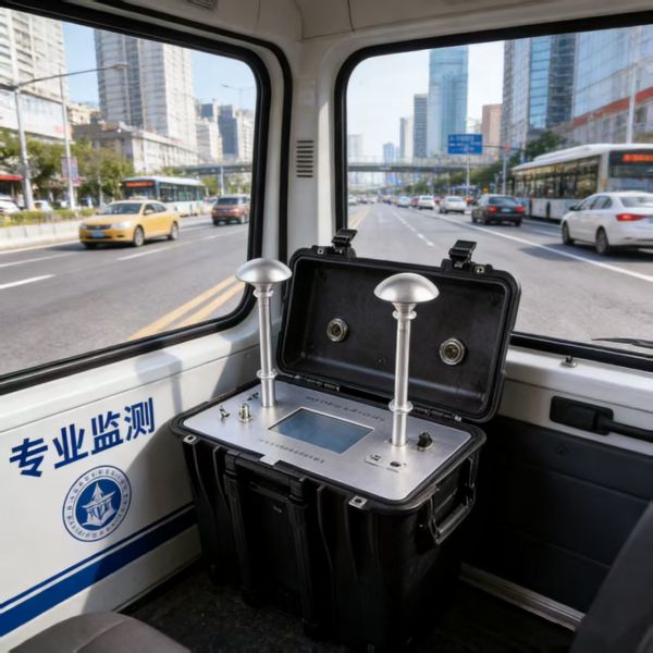On Site Industrial Air Quality Monitor Environmental Air Monitoring Equipment Drop Resistant