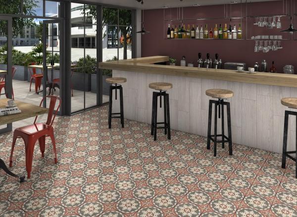 Carreaux rustiques en céramique rétro de 250x250 mm pour la cuisine et carreaux de mur écologiques pour la salle de bain