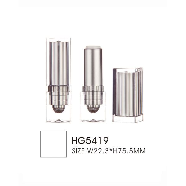 Трубка губной помады толстого квадрата случая трубки губной помады стены Refillable упаковывая чашку 12.1mm 12.7mm