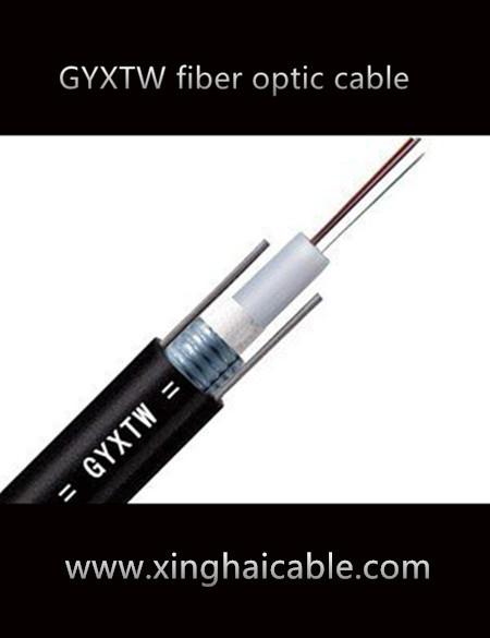 best quality 12 core single mode GYXTW fiber optic cable