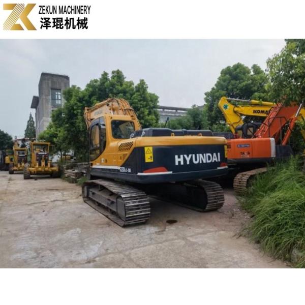 2016 Usado Hyundai Robex 220 Crawler Excavator R220LC-9S original bomba hidráulica