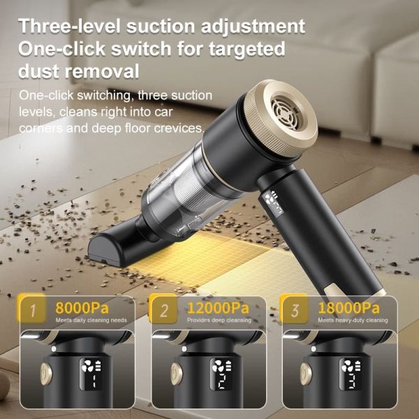 Cordless Portable Car Vacuum Cleaner Handheld Vacuum Cleaner For Home