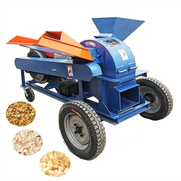 Rustproof 7.5kw Wood Shaving Machines For Horse Bed With 8 Knives