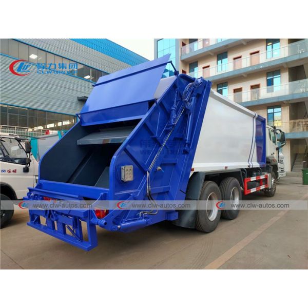 Тележка Compactor отброса Sinotruk Hohan 340HP с двигателем дизеля евро 4