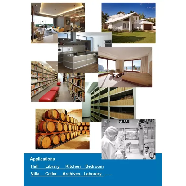 Intelligent Cheap Price 6L/H Agriculture Greenhouse Humidifier Wet Membrane Industrial Humidifier