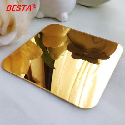 1 mm Prata Ouro Rosa Espelho Folhas de acrílico auto-aderente multiuso