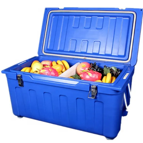 Caja de almacenamiento de plástico Roto moldeado Refrigerador Separador de congelador de plástico Accesorios