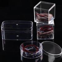 Tamaño personalizado Rectángulo Caja de plástico transparente Caja de acrílico transparente con tapa