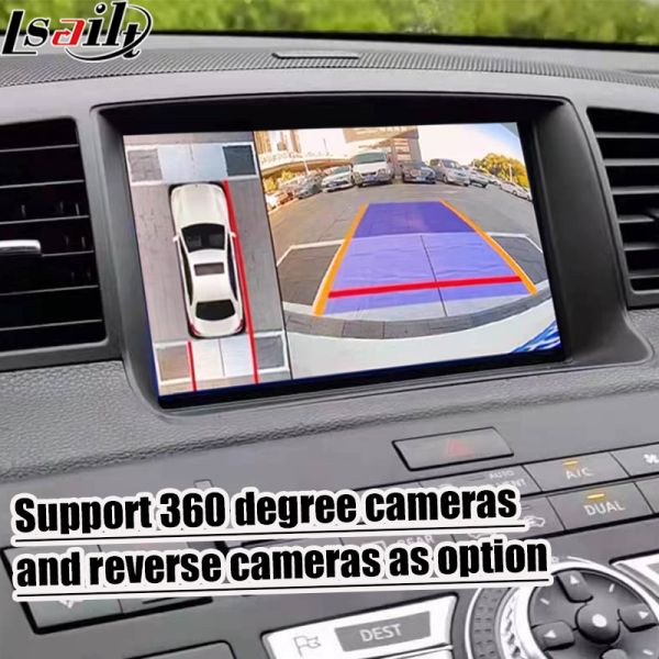 Lsailt 8 Inches CarPlay Screen for Nissan Fuga (Y50)Infiniti 350GT 2005-2008 Android Auto, Mirroring, HD Touch DisPlay