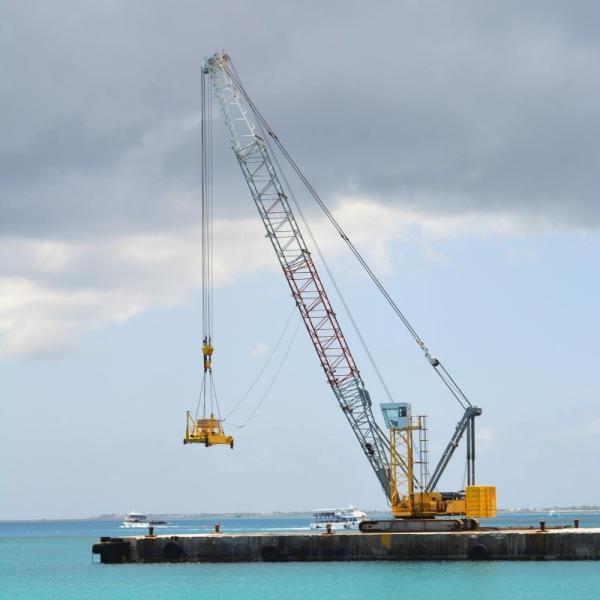 20T Floating Barge Crane
