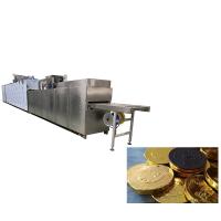 Máquina de moldagem de chocolate de 21 kW 200 kg/hora com servomotor depositador