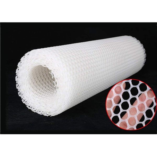 六角形の穴の白い突き出されたHdpeの平野を得る100mmのプラスチック庭