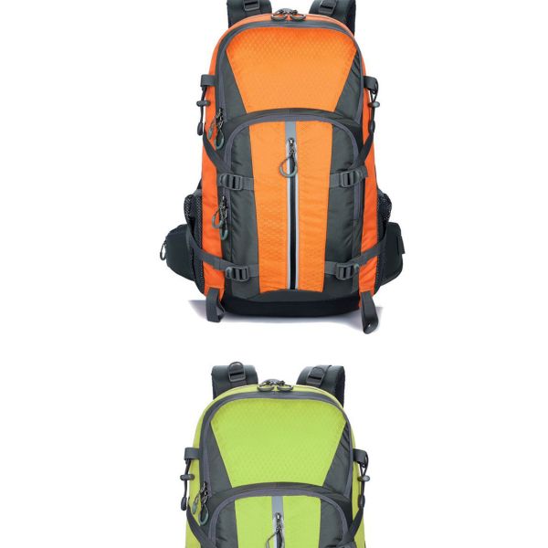 Large Capacity Outdoor Sports Backpacks , Men Women Travel Backpack Custom Logo