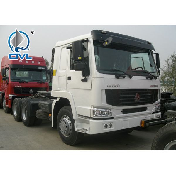 Sinotruk HOWO 371HP 6X4 Drive Prime Mover Trailer / Tractor Truck / Container Vehicle