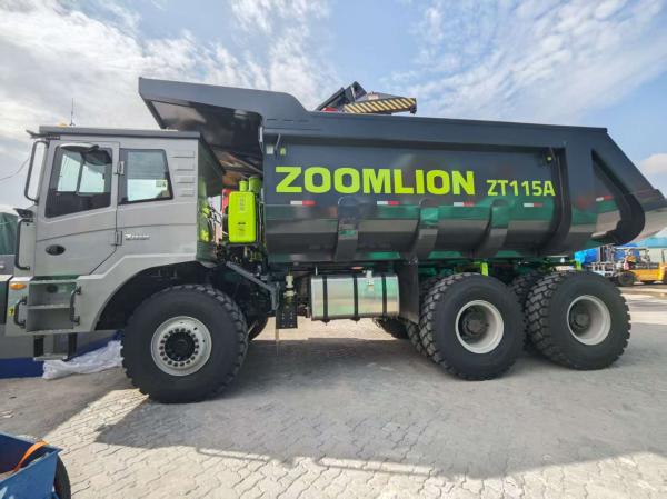ZOOMLION ZT115A Mining Truck for Heavy-Duty Ore Transport